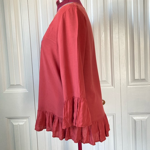 Flowy Belle sleeved blouse - Picture 2 of 5